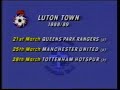 this is the official review of the luton town 1988/89 season. all the games; all the goals, for and against, at home and away.  (part seven)