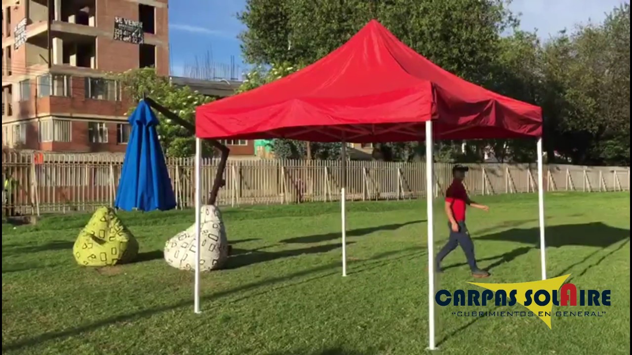 Carpas tipo kiosco plegables - Carpas Solaire™