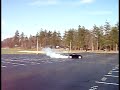 Rubber is bad....Mmmkay! Porsche Burnout
