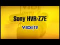 Sony HVR-Z7E HD video kamera