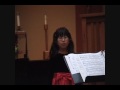 Kaitlin Leong 2009 Holy Name Recital - Camcorder