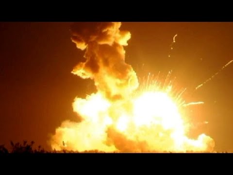 explosion - The explosion of Antares rocket during its launch: video by NASA. Antares rocket explodes during its launch. NASA Statement Regarding Oct. 28 Orbital Science...
