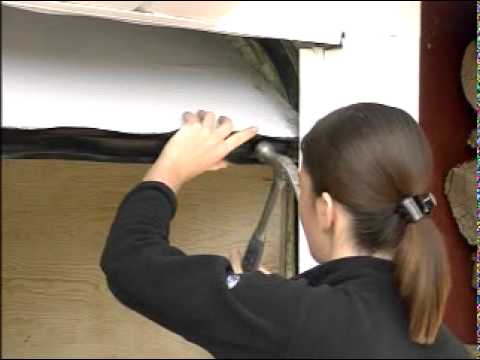 how to weather stripping garage door
