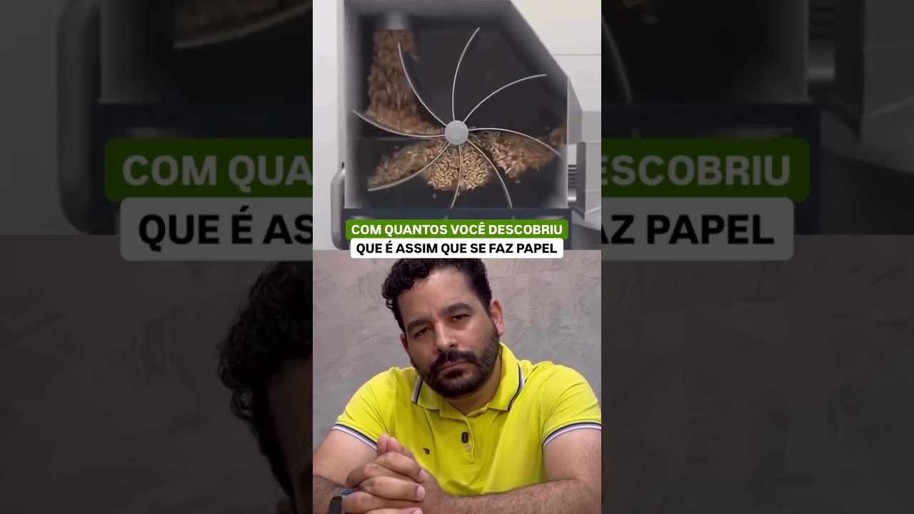 Como uma árvore vira papel? O processo é muito mais absurdo do que parece 😮📄 #industrial #papel