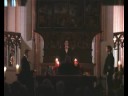 Das Männerensemble der Chorakademie Kempen (5 Sänger des Knabenchores) beim Weihnachtskonzert 2003 in der Propsteikirche Kempen.