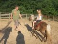 Riley riding Riley riding