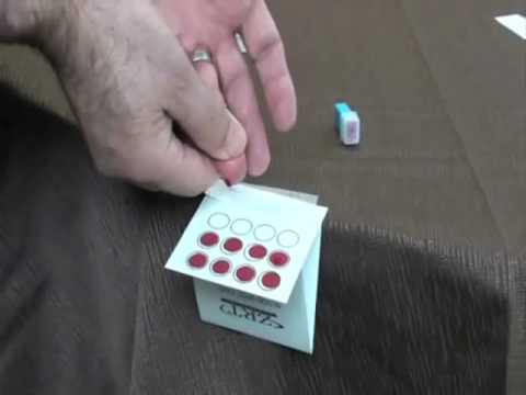 how to collect blood sample