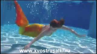Подводное  плавание в хвосте русалки Magic