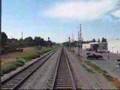 Caltrain Cab Ride from Santa Clara towards Sunnyvale