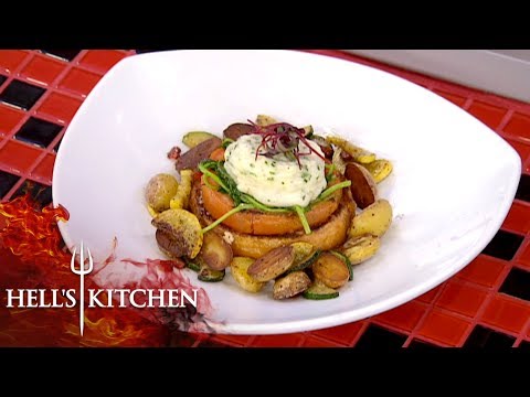 Gordon Is Amazed By Vegetarian Challenge | Hell's Kitchen