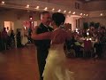linda & tom take their first dance as husband and wife after they exchanged wedding vows on september 22, 2007. the song is feelin' good by michael buble