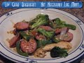 I deal with the question by a viewer who like I was sick of eggs and bacon, and was looking for alternative breakfast items.My criteria for a good low carb breakfast is:* has to be quick to make* has to be easy to make* has to provide enough nutrition for morning activities and mid day exerciseI also suggest the valuable step of prepping for breakfast the night or the week before by chopping the vegetables or cooking the meat beforehand to expand your options.  With that in mind, there are countless options for the 5-minute or less breakfast meals.I highlight my favorite 5:* Taco or Fajita Salad* Low Carb Stir Fry* Sausage Broccoli Quiche* Upside Down Low Carb Pizza* Pancakes and Syrup