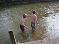 zwemmen in de demer ( Aarschot )