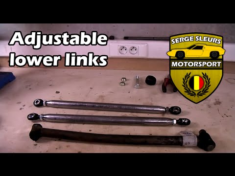 Lotus Europa – Ep 8: Adjustable lower links