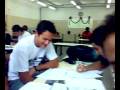 Galerinha da FATEC-BS, logística 1º ciclo 2º sem. 2008 fazendo tp de estatística