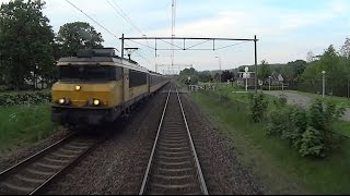 Arnhem - Zwolle. Cab view, 2014. Video Op een landkaart.