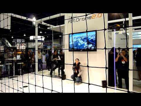 Parrot AR.Drone 2.0 remote control flying camera