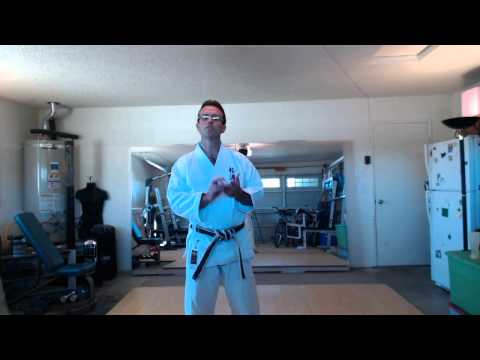 how to train karate at home