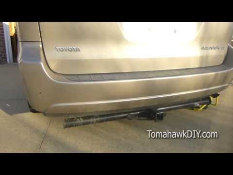 How to Install a Trailer Hitch – Toyota Sienna Minivan