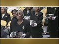 brief clip of church activity