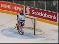 Pat Kane is foiled by John Murray during the shootout Pat Kane is foiled by John Murray during the shootout