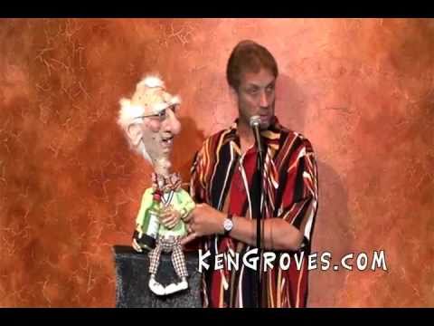 93 year old man gives comedian Ken Groves a run for his money!