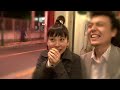 街角美人インタビュー中に邪魔な男　そういうヤツいるよね〜！ってCM