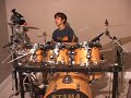Lance McAskill drum improv.