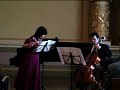 Villa Lobos Assobio a Jato The Jet Whistle 2 mov flute Atsuko Koga cello Marcel Koerner