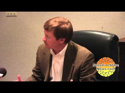 Florida Commissioner of Agriculture Adam Putnam discusses renewable energy issues 5/18/11 | Credit: Marcus Joseph