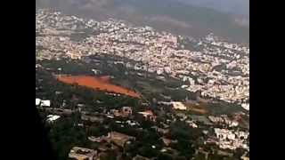 Flight Landing at Vizag Visakhapatnam