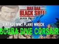 Corsair airplane Oahu Hawaii scuba diving- HA