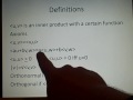 Inner Product Spaces- Gram Schmidt