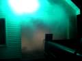 Un gros calisse de burnout dans la garage à mon père!!! Prt2