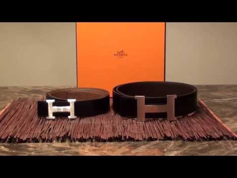 how to authenticate hermes h belt