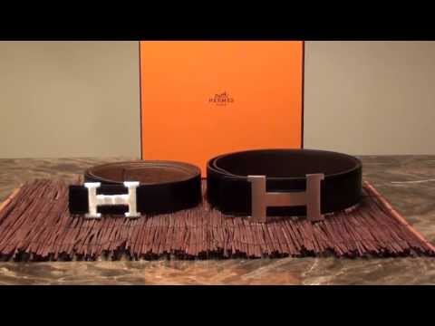 how to authenticate hermes belt