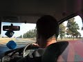 Mike Jutan in South Africa: Driving past Zandspruit Township Mike Jutan in South Africa: Driving past Zandspruit Township