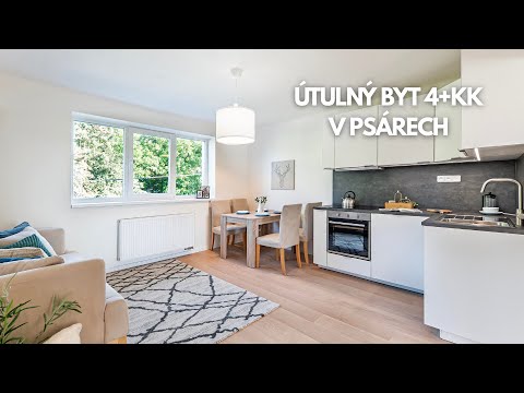 Video Útulný byt 4+kk se zahradou v obci Psáry