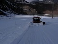 Pistenraupen Verfolgung im 2-SL Daunferner II Stubai