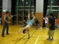 20times of one hand jump in DoubleDutch