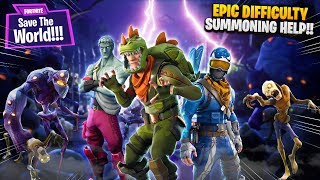 Zombies Everywhere Fortnite Save The World Pve Ep 1