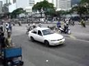 Motorizados chavistas violentan marcha a defensoria -parte1