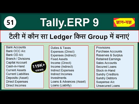 Chart of Accounts - 51