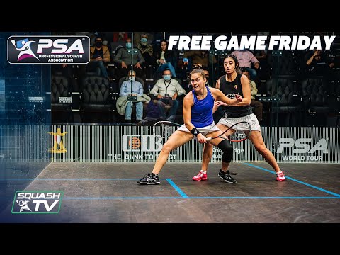 “She keeps coming up with WINNERS!” El Sherbini v Sabrina Sobhy - Black Ball Squash Open 2020 - FGF