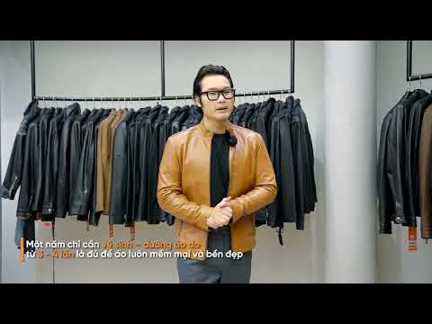 Instructions for using the men's leather jacket gift set