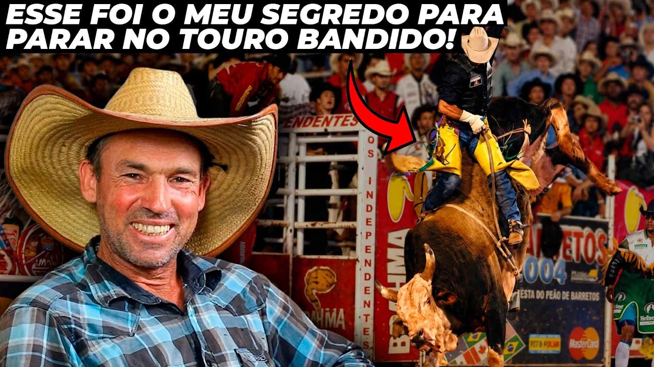 CONHEÇA O ÚNICO PEÃO A PARAR NO TOURO BANDIDO NA HISTÓRIA