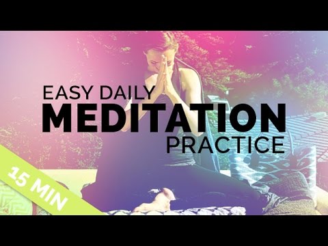 how to meditate daily for beginners