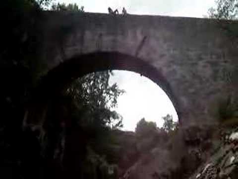 60ft Dulsie Bridge Jump nairn
