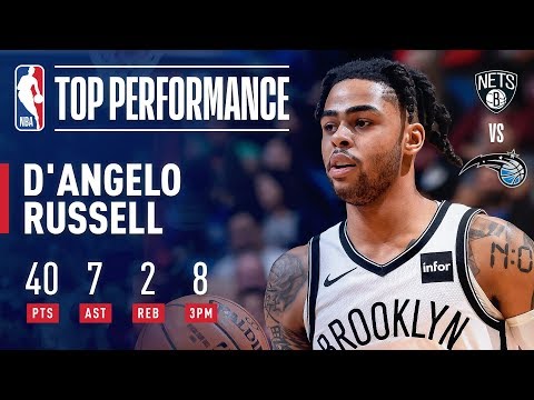 Video: D'Angelo Russell Ties a CAREER-HIGH With 40 Points | January 18, 2019