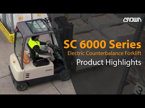 Electric Forklift | SC 6000 | 3-Wheel Sit-Down